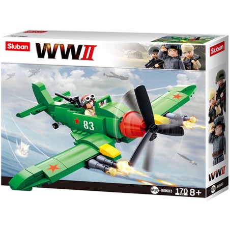 Avion de Combat Allié Sluban - Réf.M38-B0683