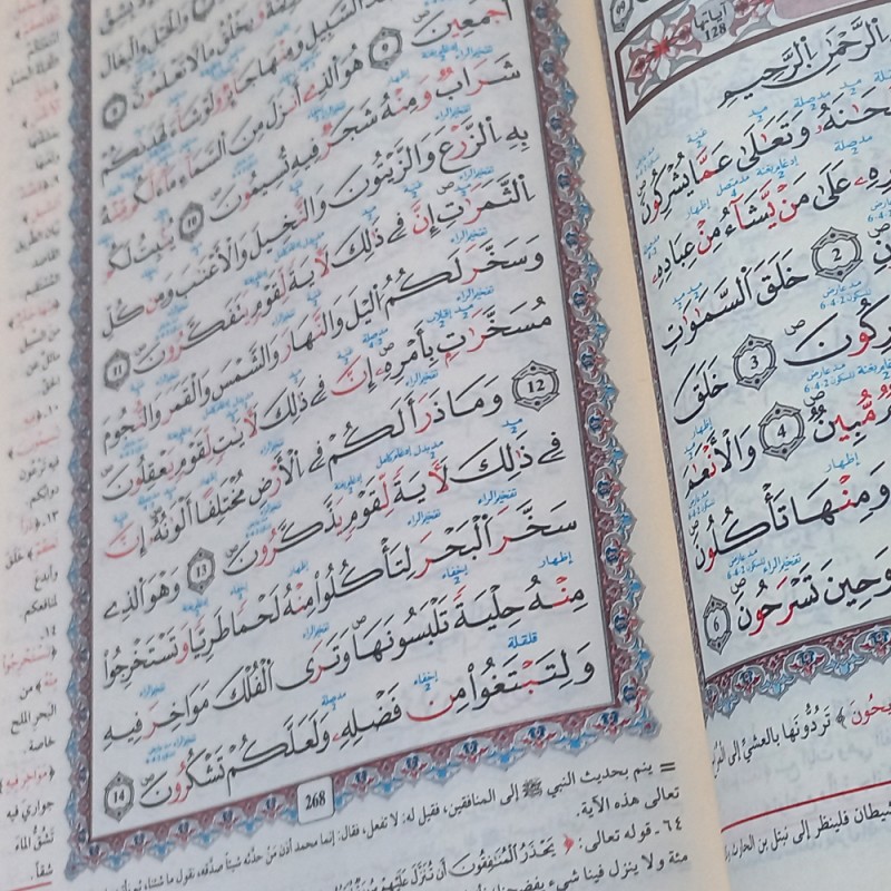 مصحف معلم الترتيل المفسر برواية قالون عن نافع لدار الفجر الاسلامي