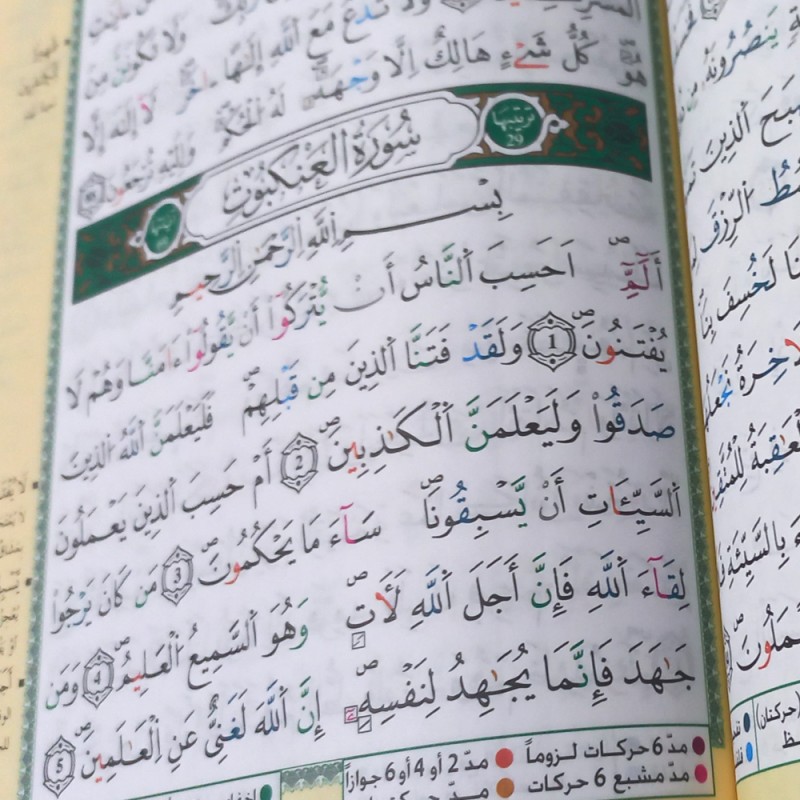 مصحف التجويد لدار المعرفة برواية ورش عن نافع مع فهرس مواضيع القرآن