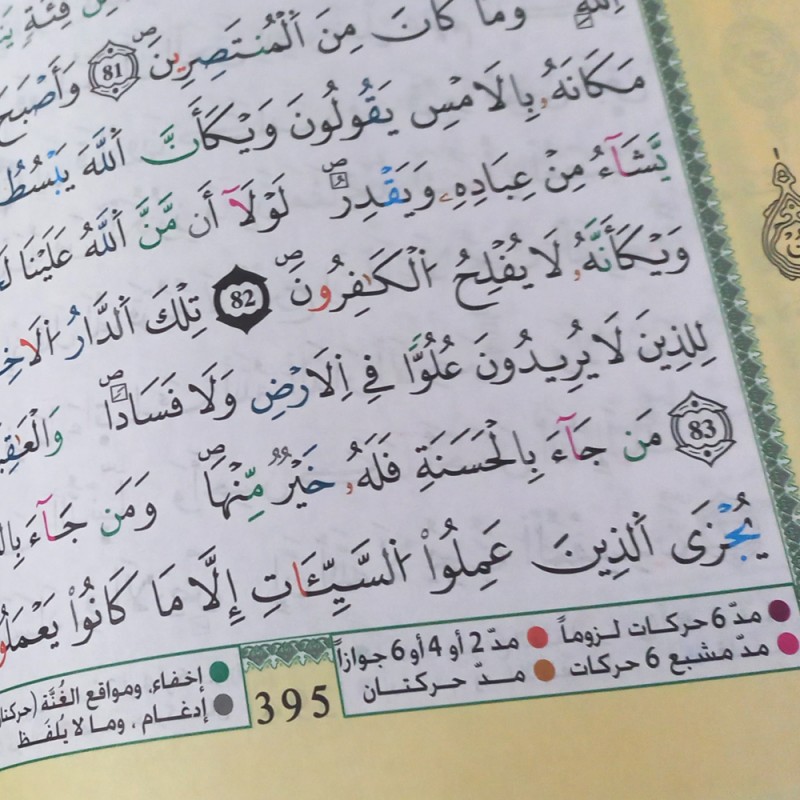 مصحف التجويد لدار المعرفة برواية ورش عن نافع مع فهرس مواضيع القرآن