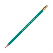 CRAYON NOIR BIC EVOLUTION VERT + GOM 655