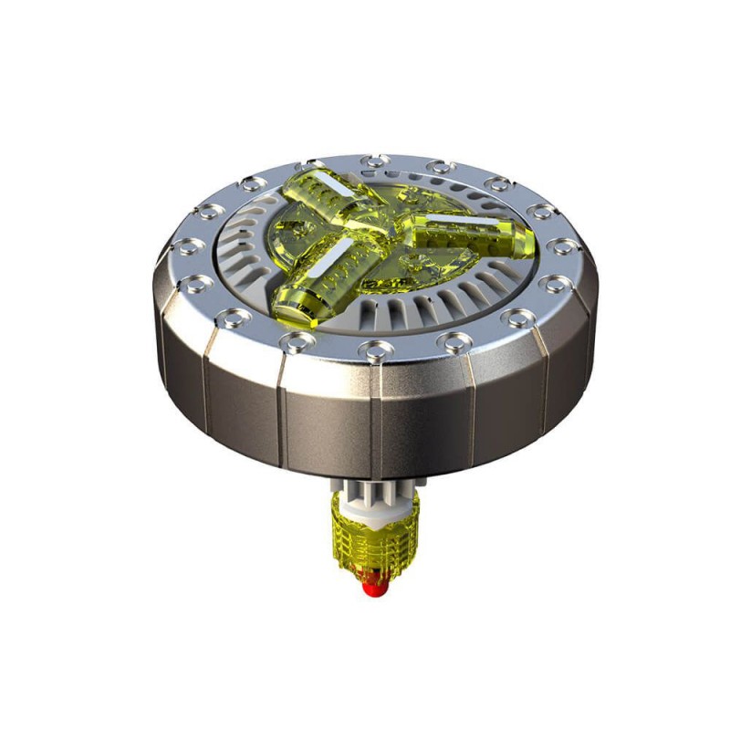 Toupie Spinner M.A.D Single Shot Blaster - Silverlit