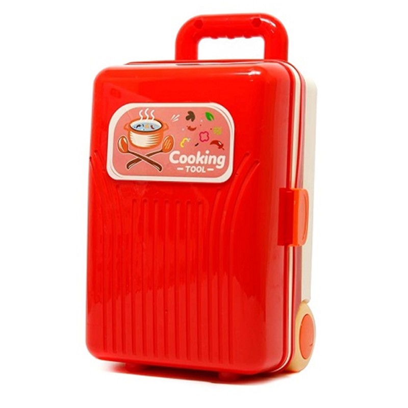 Valise de Cuisine 4en1 Transformable 19pcs