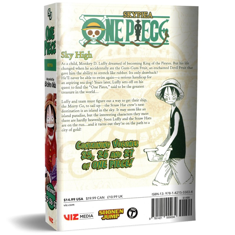 One Piece, Skypiea (Omnibus Edition) Volume 9 - Includes Vol.25,26,27
