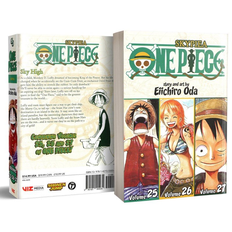 One Piece, Skypiea (Omnibus Edition) Volume 9 - Includes Vol.25,26,27
