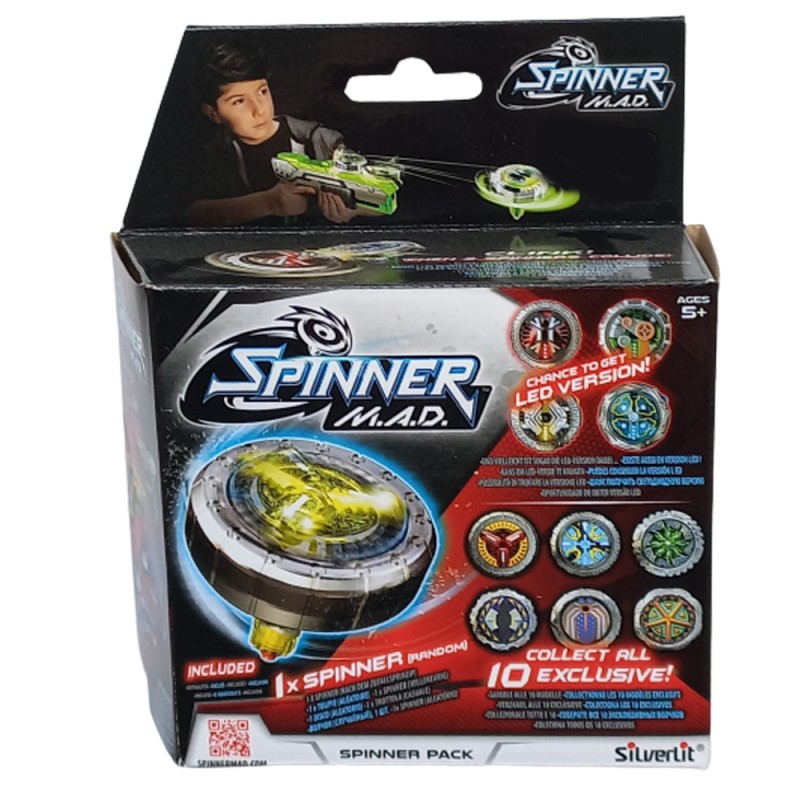 Toupie Beyblade Spinner Mad - Réf.86340