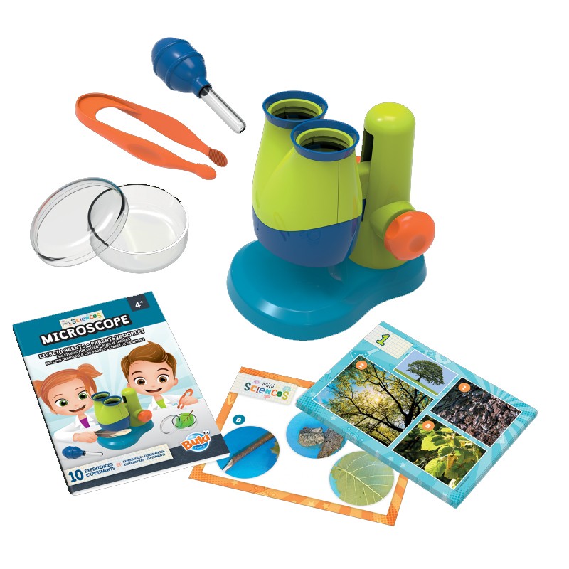 Microscope Mini Sciences 10 Expériences - Buki