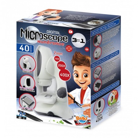 Microscope Vidéo 3en1, Buki - Réf.MR700