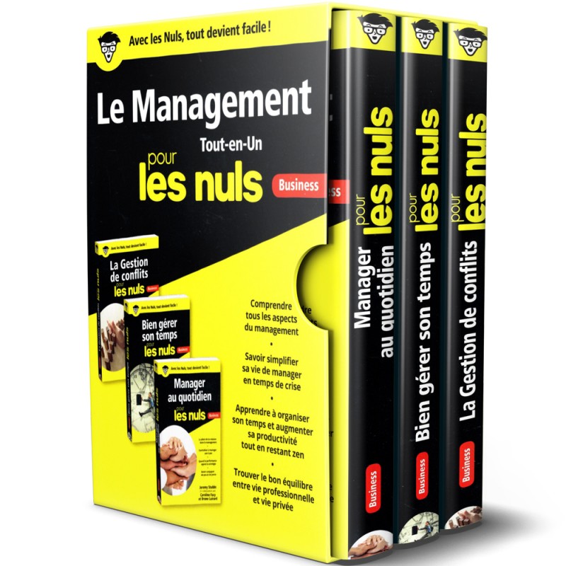 Le Management Tout-en-Un pour le Nuls - Coffret 3 Volumes