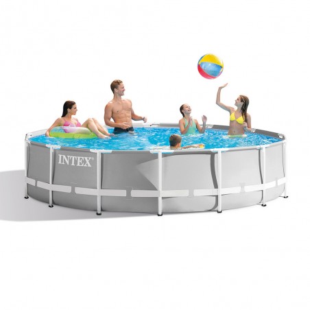 Piscine Intex Prism Frame™ 4.3m/1.07m avec Echelle, Filtre, Couverture
