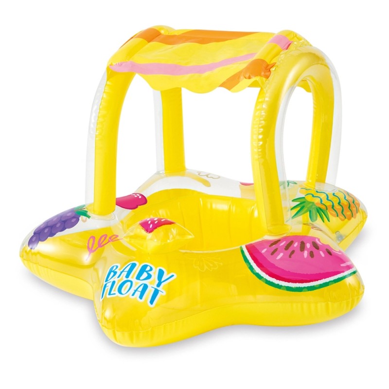 Bouée Gonflable Intex Kiddie avec Pare-soleil