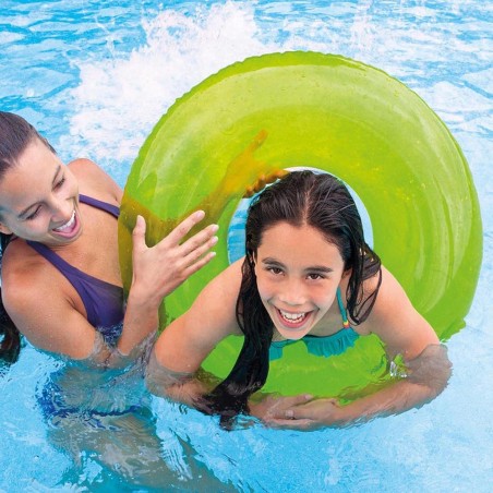 Bouée Gonflable Intex Transparent 76cm