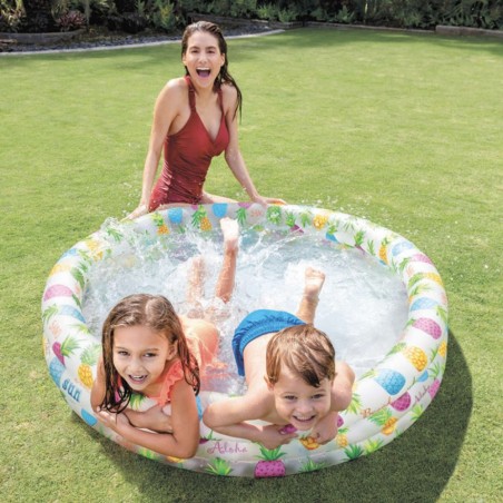 Piscine Gonflable Intex Ananas 132cm