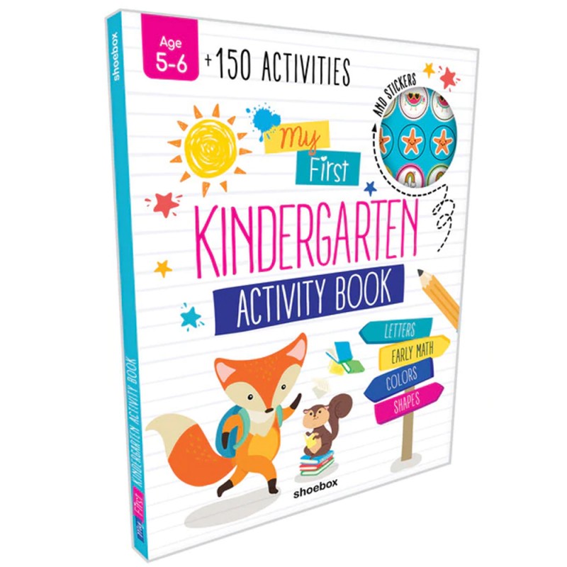 My First KinderGarten Activity Book Age 5/6 - Shoebox