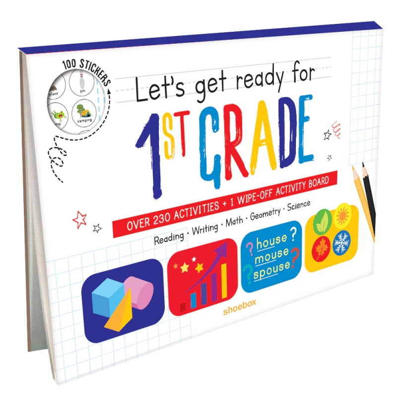 Let's Get Ready For 1st Grade - Shoebox