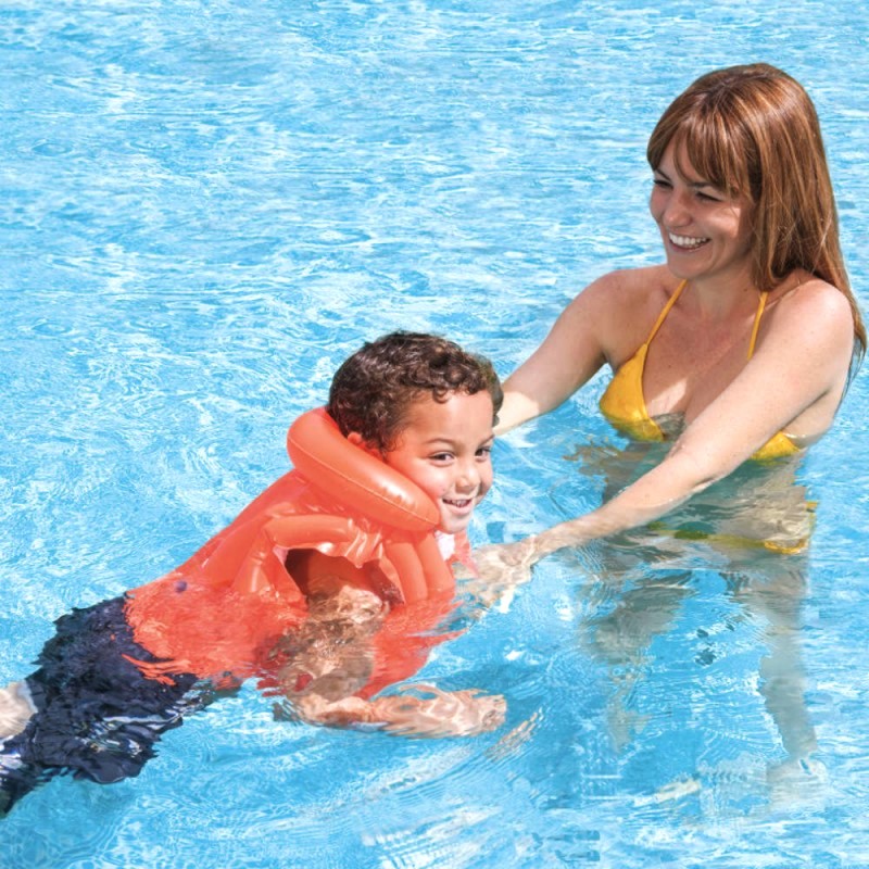 Gilet de Natation Gonflable Intex Deluxe
