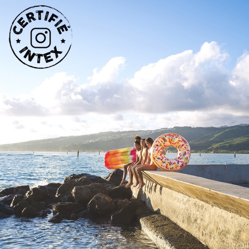 Bouée Gonflable Donut Sucré Intex (Ø)99cm