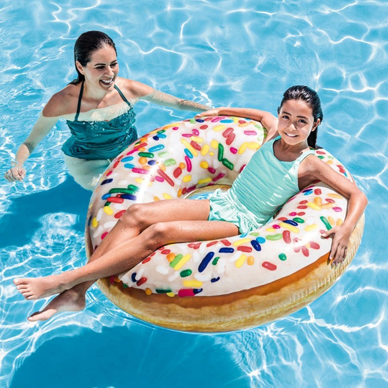 Bouée Gonflable Donut Sucré Intex (Ø)99cm