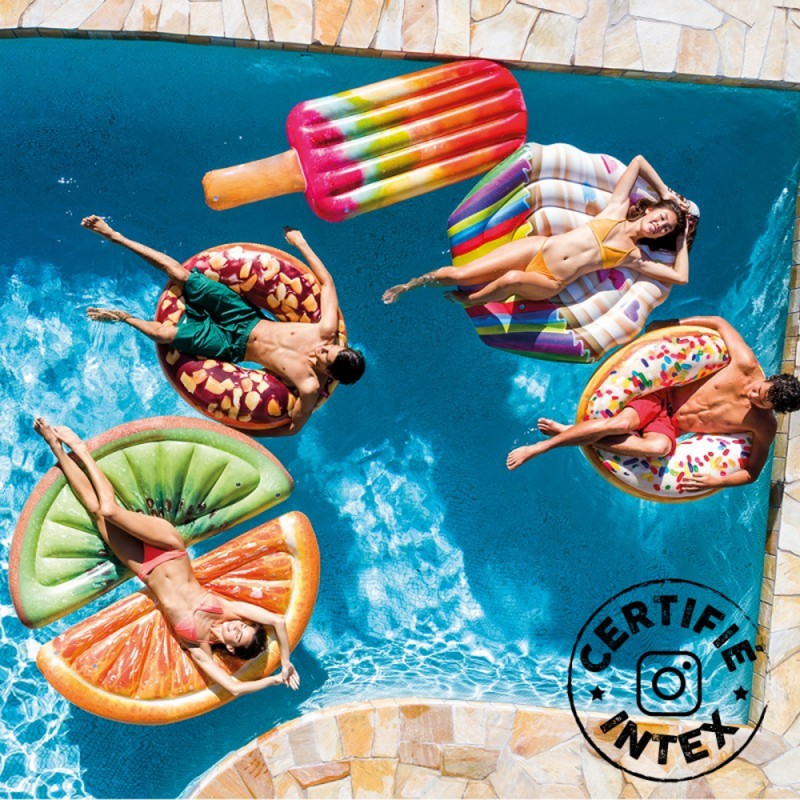 Bouée Gonflable Donut Sucré Intex (Ø)99cm