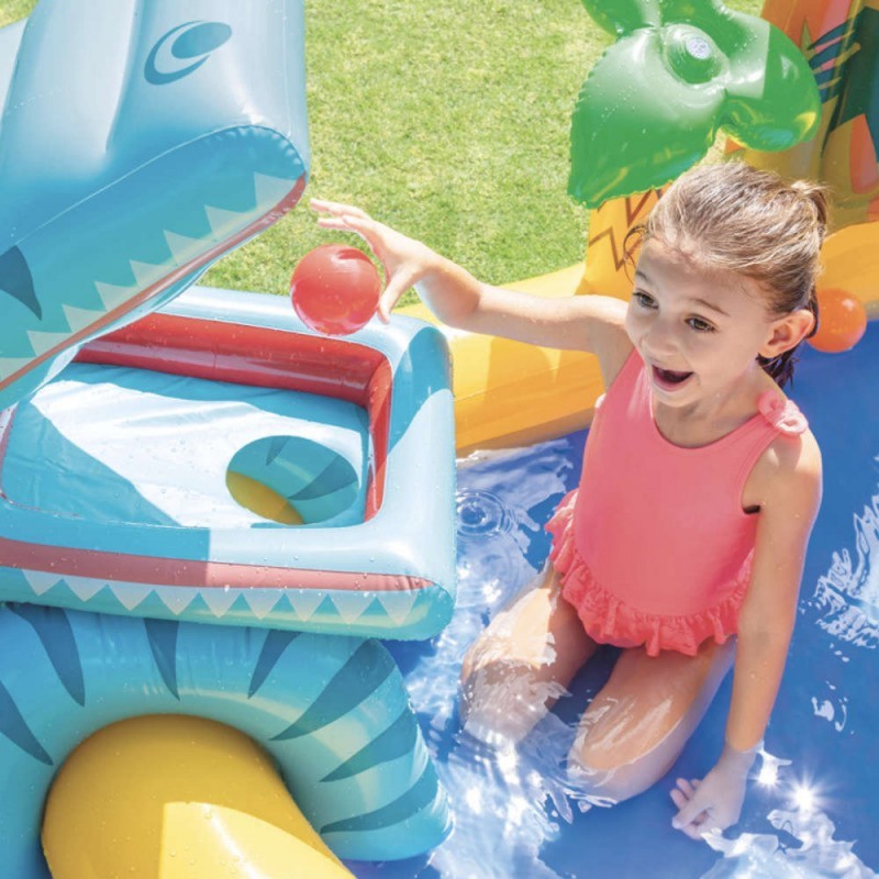 Aire de Jeux Gonflable Jurassic - Intex