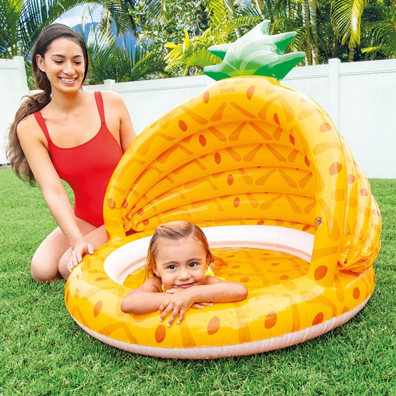 Petite Piscine Pataugette Gonflable Intex Ananas (ø)102cm