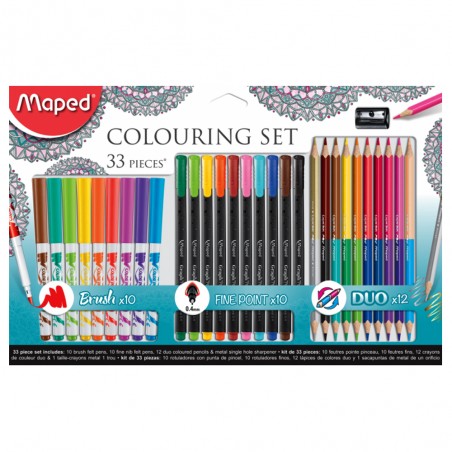 Kit de Coloriage 33pcs - Maped