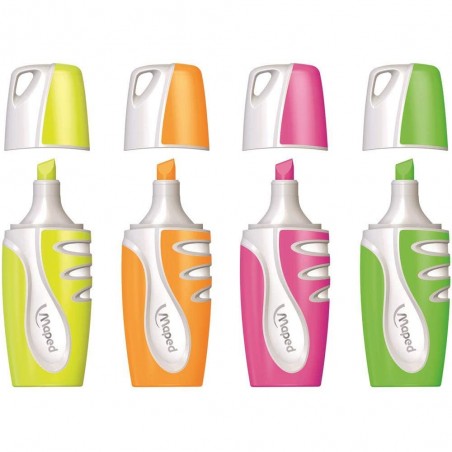 4 Surligneurs Fluo-Peps MAPED