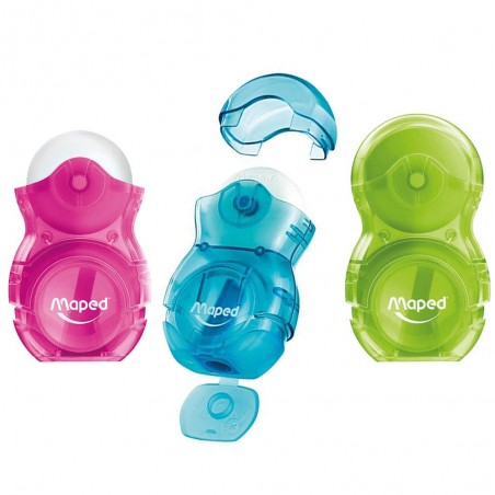 Taille Crayons + Gomme Loopy Maped - Réf.049111