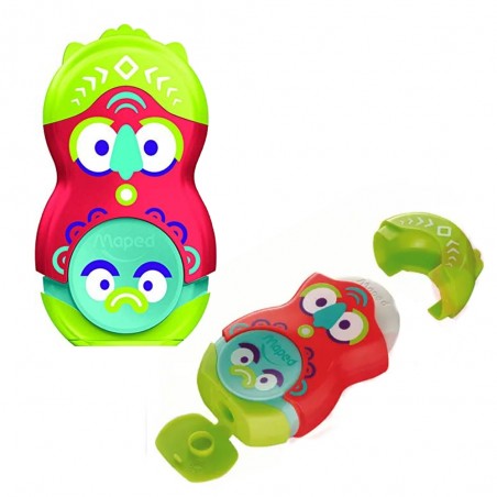 Taille Crayons + Gomme Loopy Fancy Maped - Réf.049131