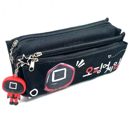 Trousse Scolaire XRS Fantaisie 3C Noir - Réf.DY774