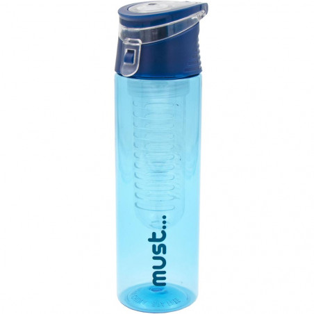 Bouteille à Eau MUST Tritan 700ml avec Filtre Bleu - Réf.584683