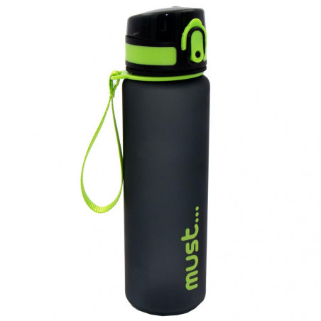 Bouteille à Eau Must 650ml Noir - Réf.584559