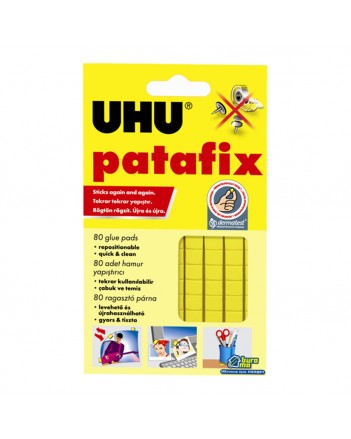 Set De 80 pcs Patafix Jaune - UHU