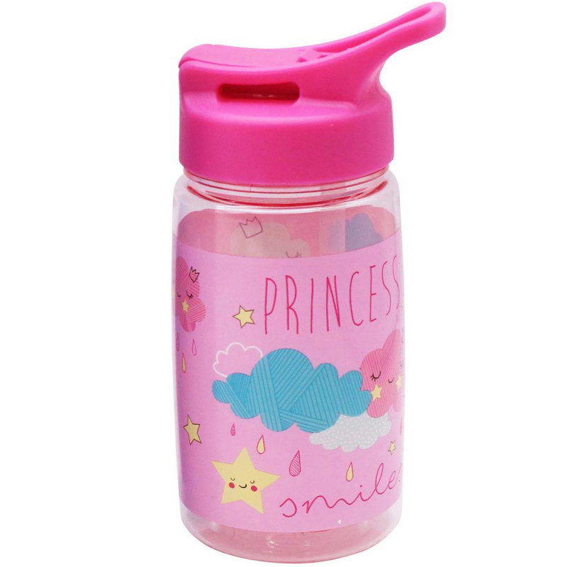 Bouteille à Eau Must Tritan avec Paille 450ml Princesse - Réf.584052