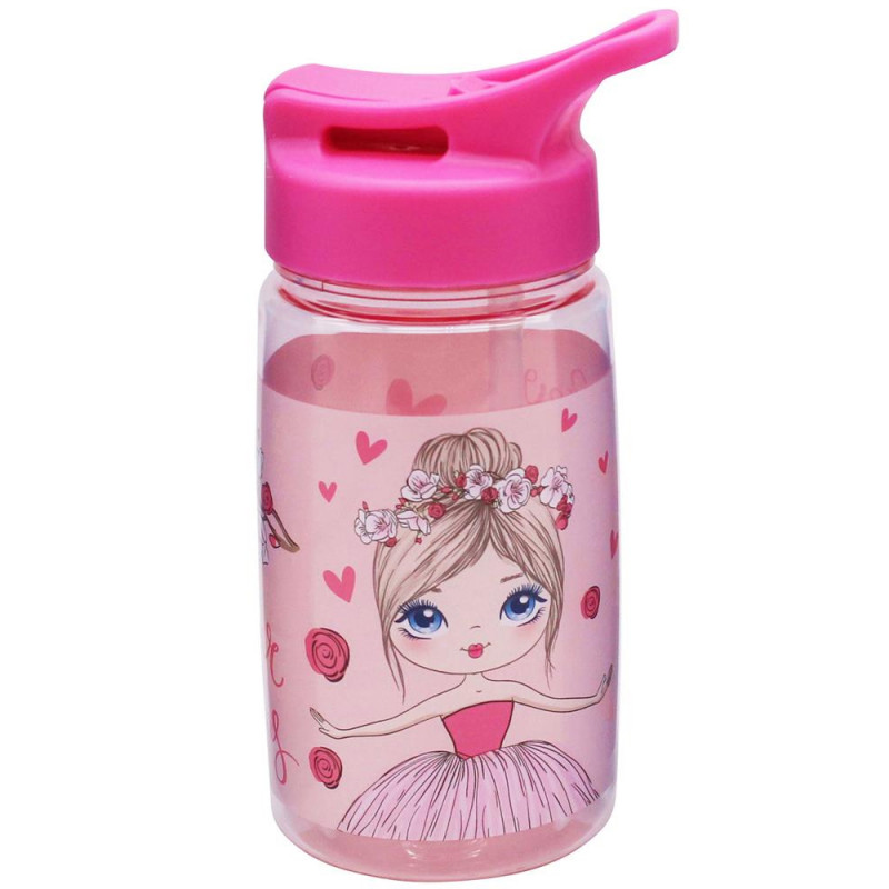 Bouteille à Eau Must Tritan avec Paille 450ml Ballerine - Réf.584052