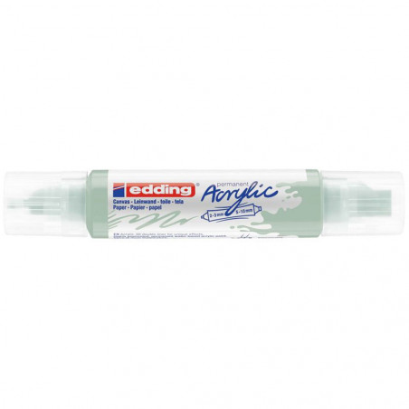 Marqueur Acrylique 3D Double Pointe, Vert Menthe - Edding