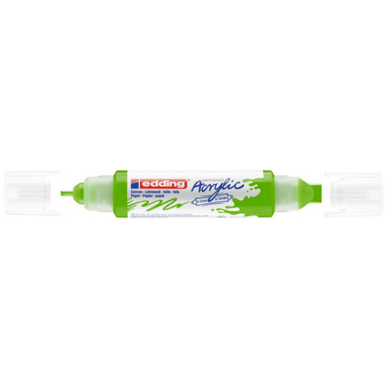 Marqueur Acrylique 3D Double Pointe, Vert Metro - Edding