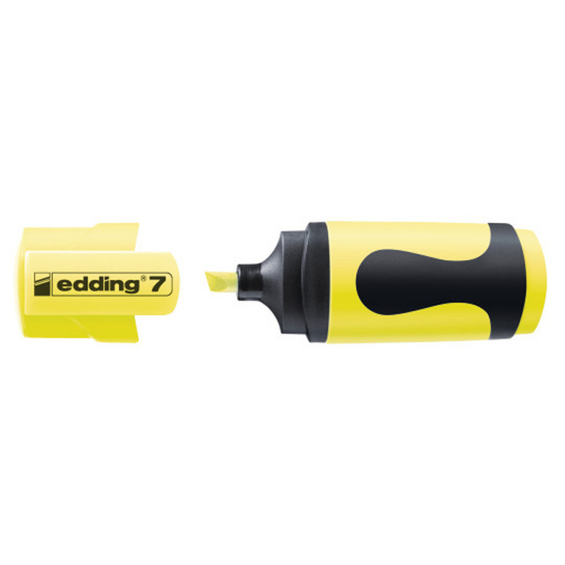 Mini Marqueur Fluo Edding Jaune