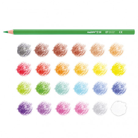 Set De 24 Crayons Tita - Carioca