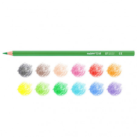 Set De 12 Crayons Tita - Carioca