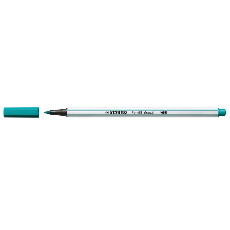 Stabilo Pen 68 Brush Turquoise