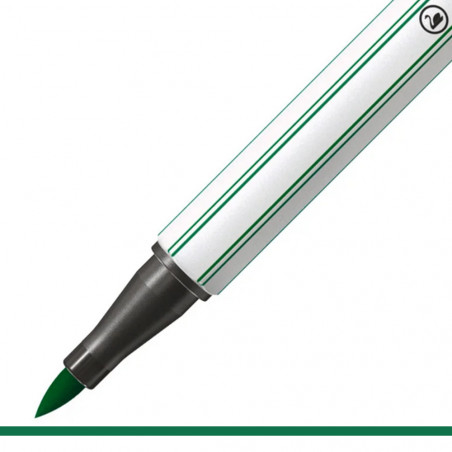 Stabilo Pen 68 Brush Vert