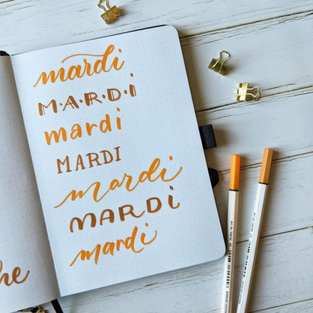 Stabilo Pen 68 Brush Orange