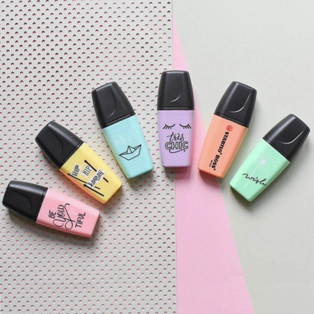 Mini Surligneur Vert Pastel Love - Stabilo