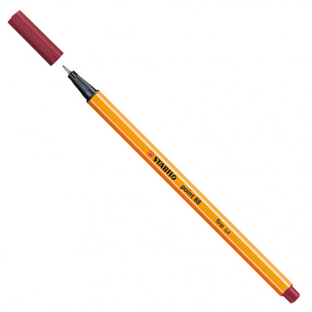 Stylo Feutre Pointe Fine 88 Pourpre - Stabilo
