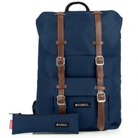 Sac-à-Dos Scolaire Gabol Plus 18L Bleu - Réf.223120