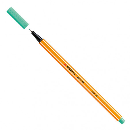 Stylo Feutre Pointe Fine 88 Vert Glace - Stabilo