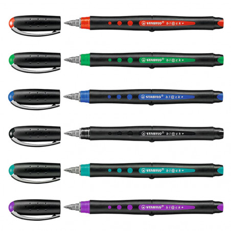 Stylo Stabilo Rouge Fin