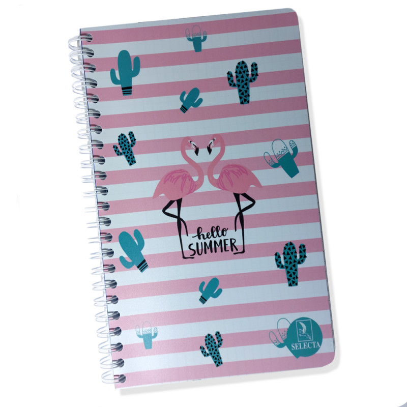 Cahier Spirale SELECTA Wireo 400P