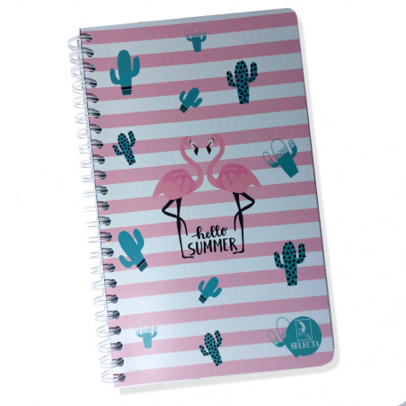 Cahier Spirale SELECTA Wireo 400P